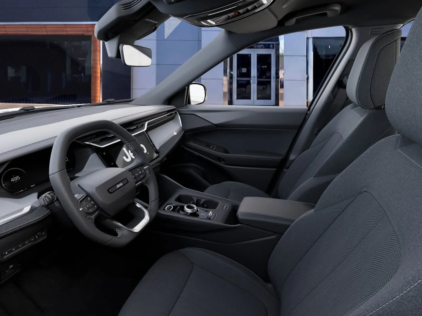 New 2026 Bright White Clear-Coat Exterior Paint Jeep Laredo image 22