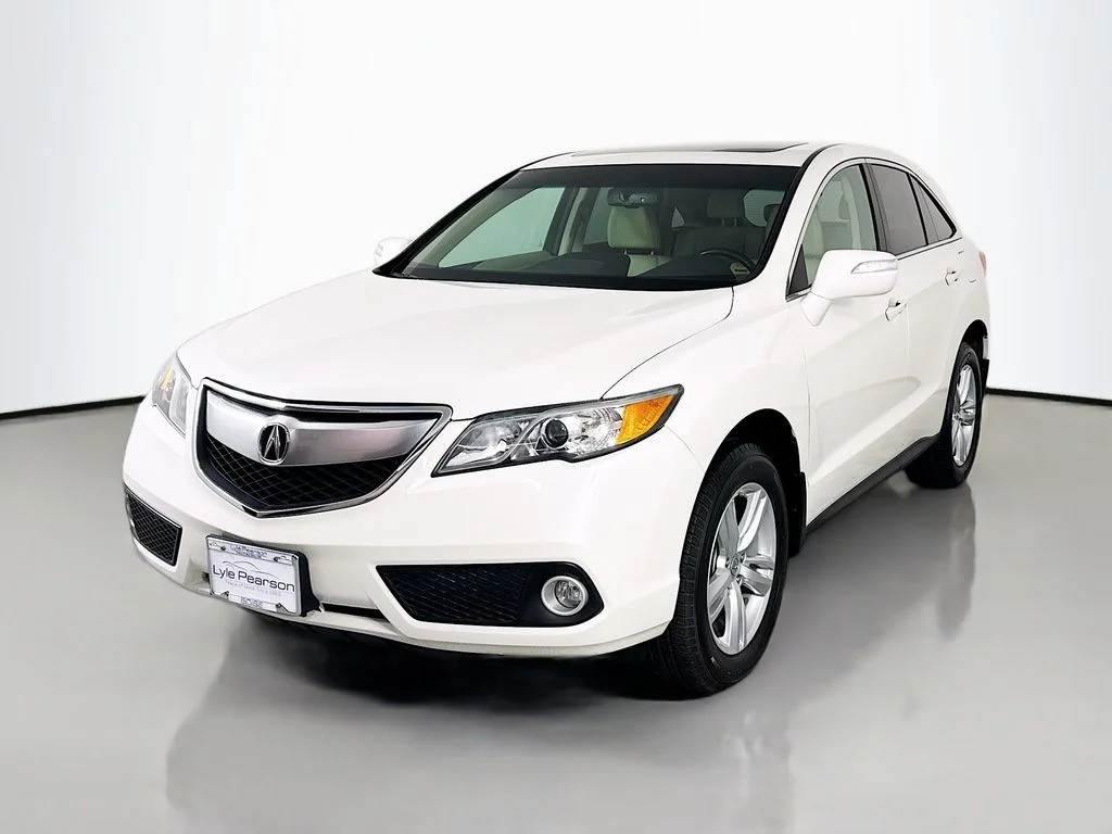 Used 2014 White Diamond Pearl Acura Technology Package image 1
