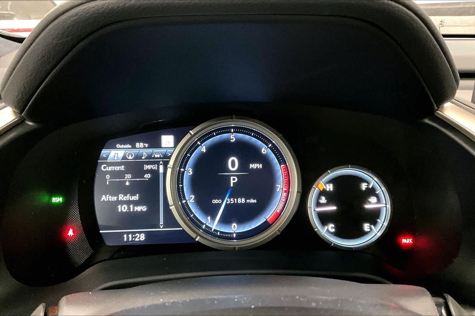 Certified Used 2021 Atomic Silver Lexus F SPORT Handling image 26