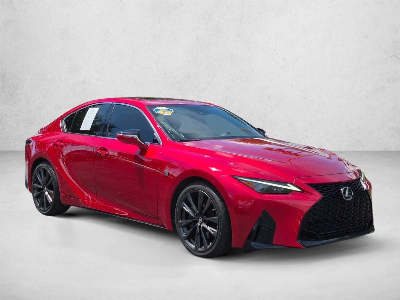 Certified Used 2025 Infrared Lexus IS 350 F SPORT Design image 3