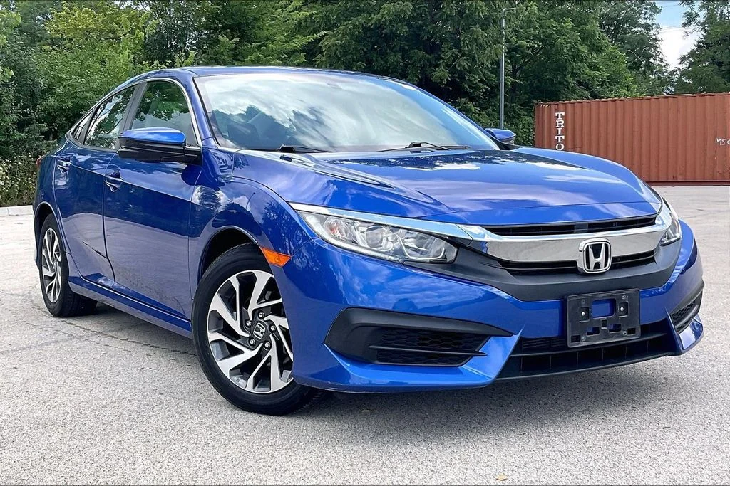 Used 2016 Blue Honda EX image 34
