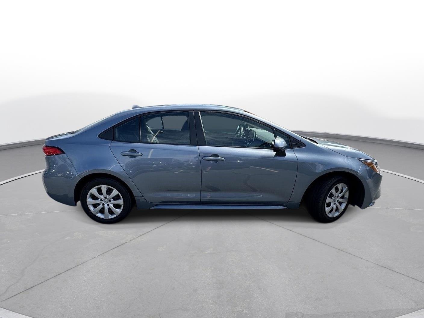 Used 2020 Celestite Gray Metallic Toyota LE image 5