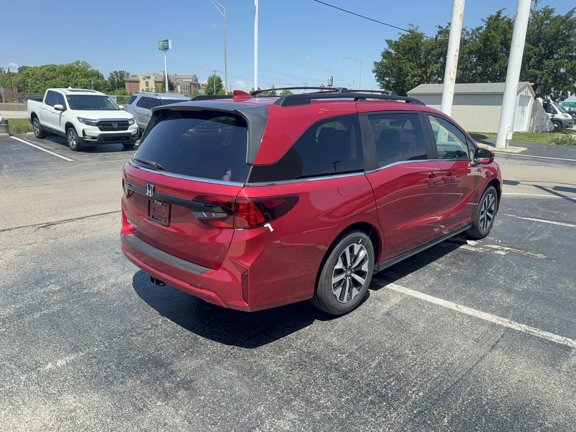 New 2026 Radiant Red Metallic II Honda EX-L image 5