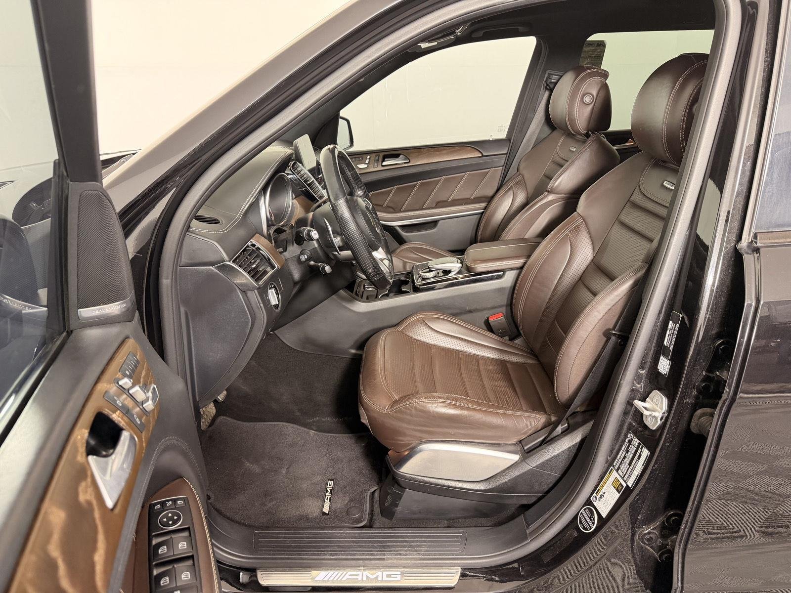 Used 2017 Obsidian Black Metallic Mercedes AMG GLS 63 image 12