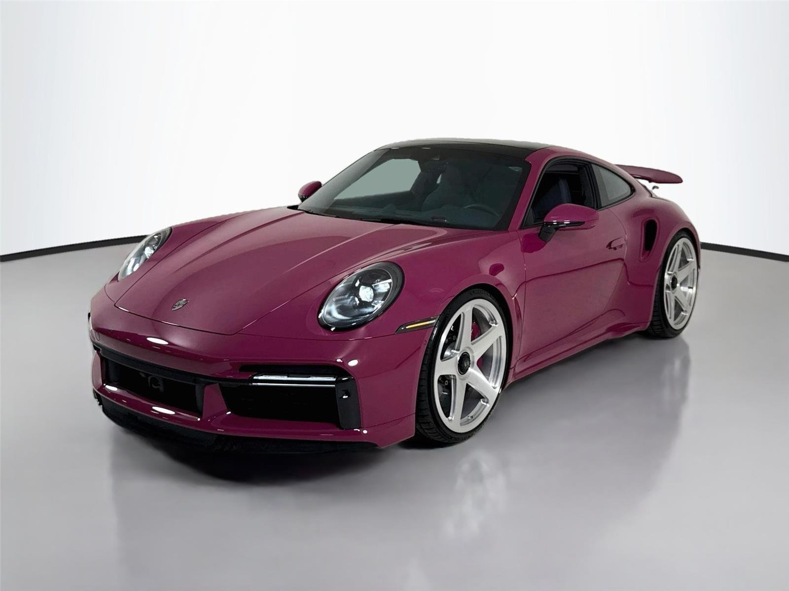 Used 2024 Ruby Star Neo Porsche Turbo S | PCCBs | Front Lift | $60k in options | 21 /22 AG Lux Wheel Setup image 46