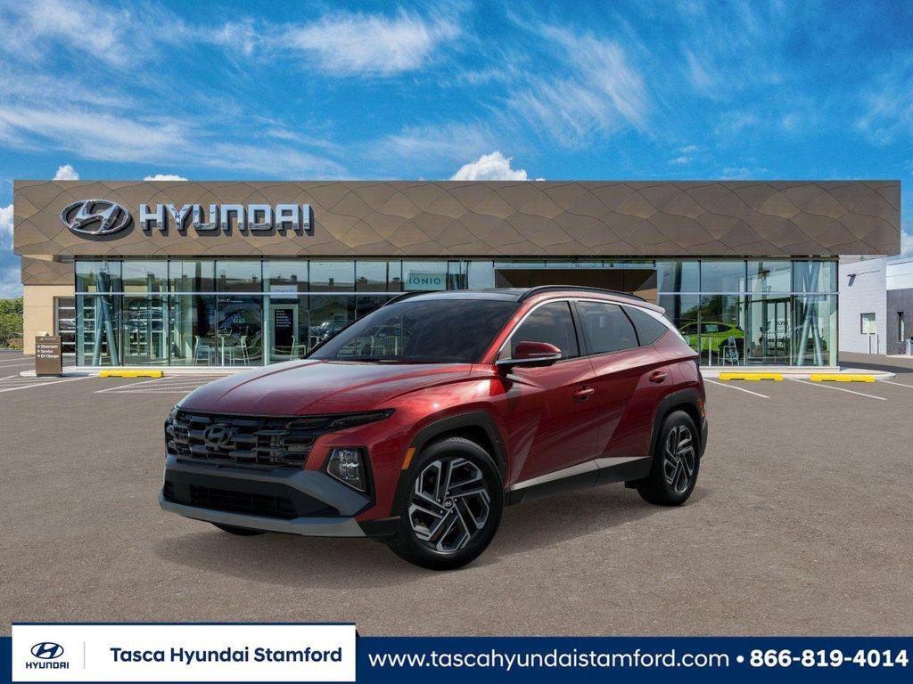 Red 2026 Hyundai Tucson Hybrid Plug-In SUV / Crossover All-Wheel Drive 