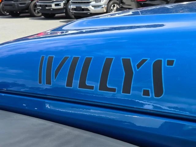 Used 2023 Blue Jeep Willys 4xe image 33