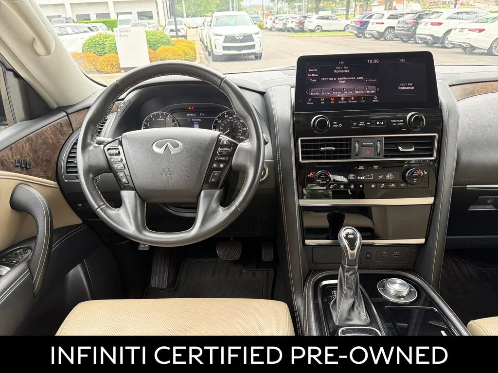 Certified Used 2023 Moonstone White INFINITI Premium Select image 2