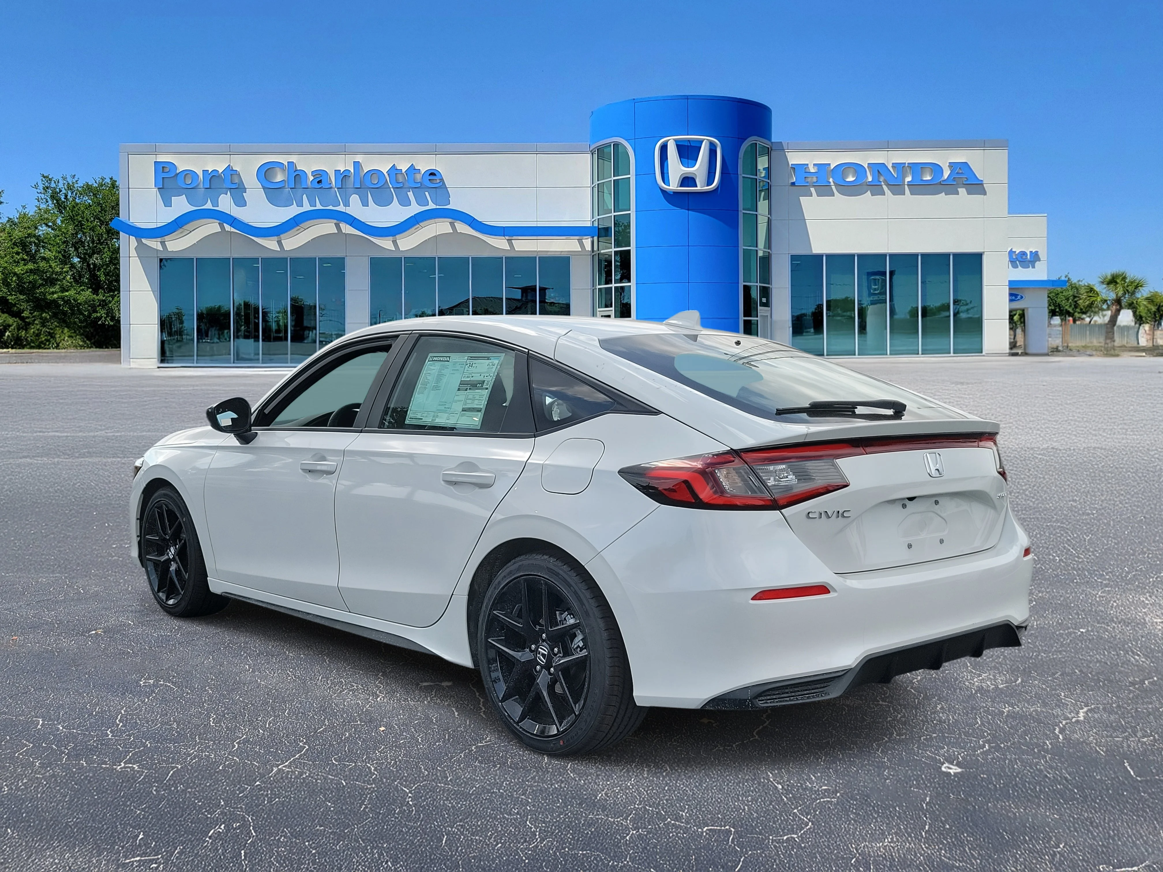 New 2026 Platinum White Pearl Honda Sport image 4