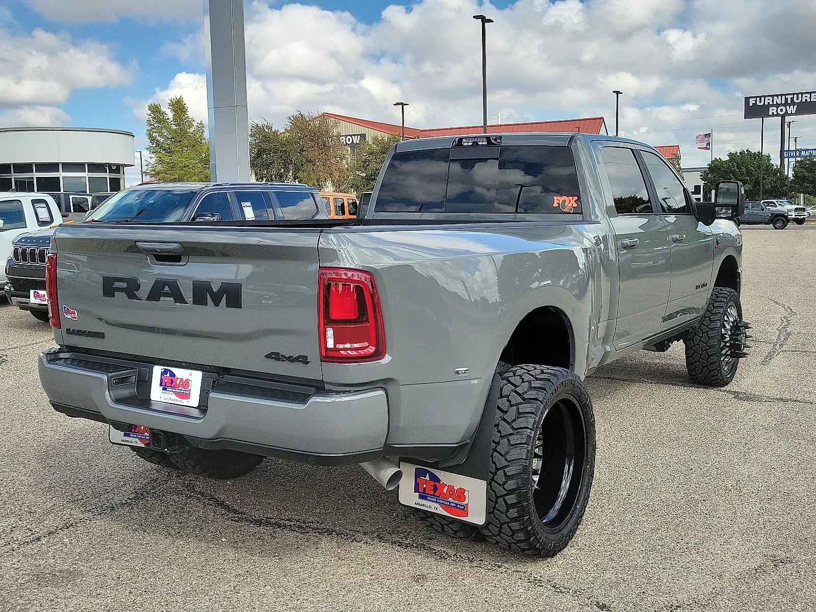 New 2026 Ceramic Gray Ram LARAMIE CREW CAB 4X4 8