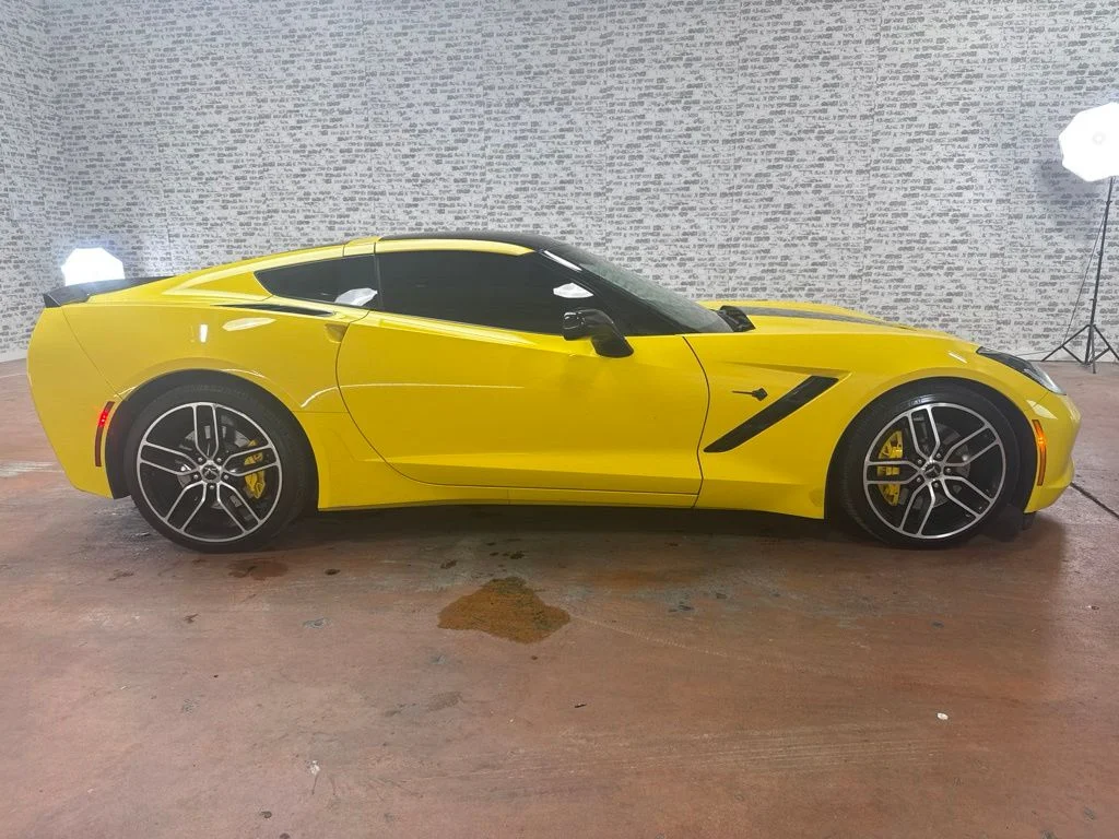 Used 2016 Corvette Racing Yellow Tintcoat Chevrolet Stingray Z51 image 8