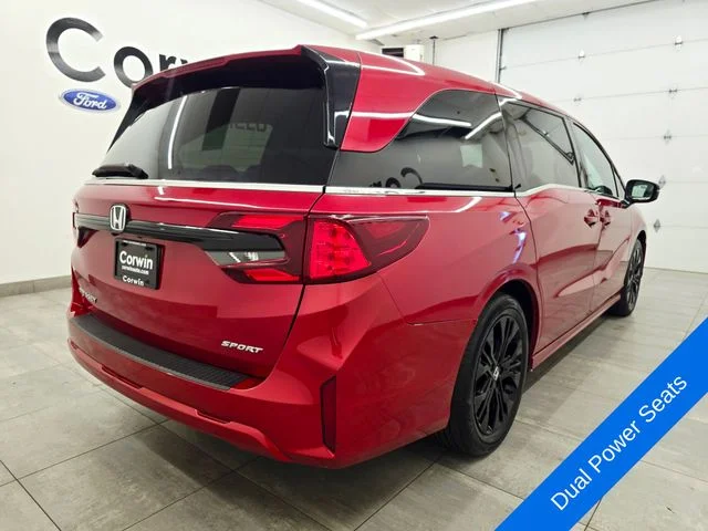 Used 2025 Radiant Red Metallic II Honda Sport-L image 5