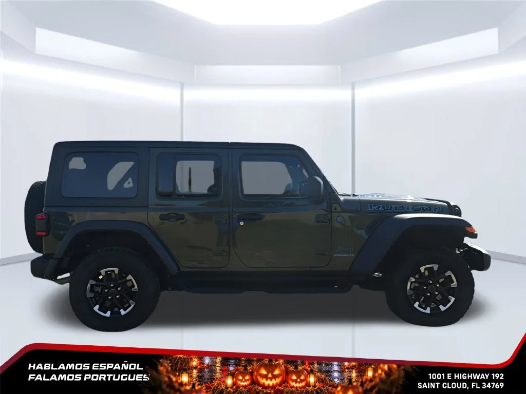 Used 2024 Green Jeep Rubicon 4xe image 7