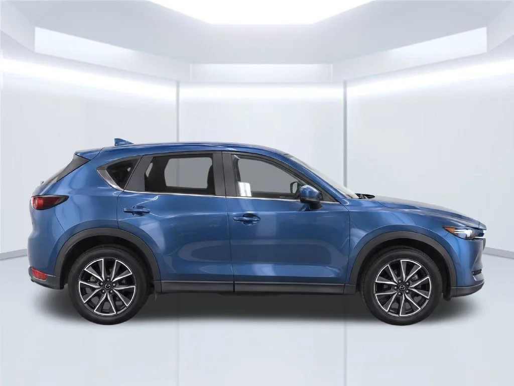 Certified Used 2018 Blue Mazda Touring AWD image 11