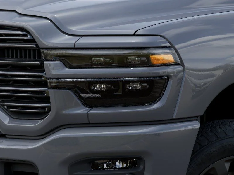 New 2026 Ceramic Gray Clear-Coat Exterior Paint RAM Laramie image 11