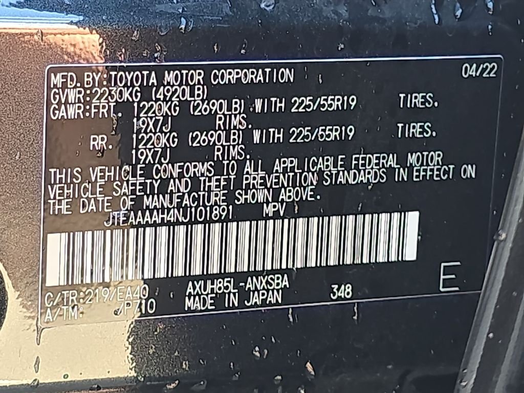 Used 2022 Black Toyota Limited image 15