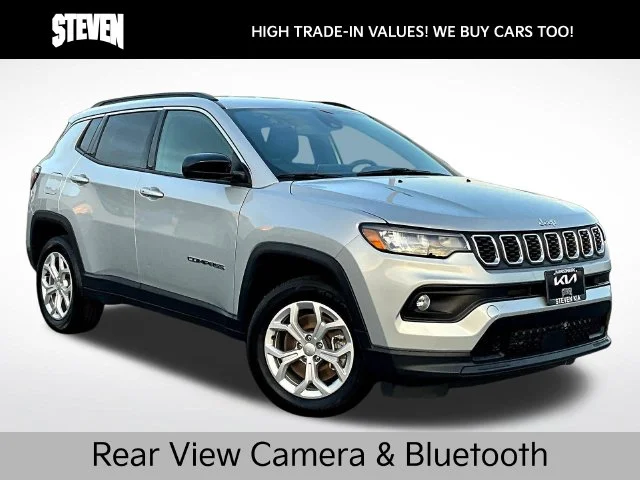 Used 2024 Silver Jeep Latitude image 1