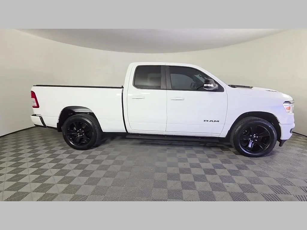 Used 2021 Bright White Clearcoat Ram Big Horn image 36