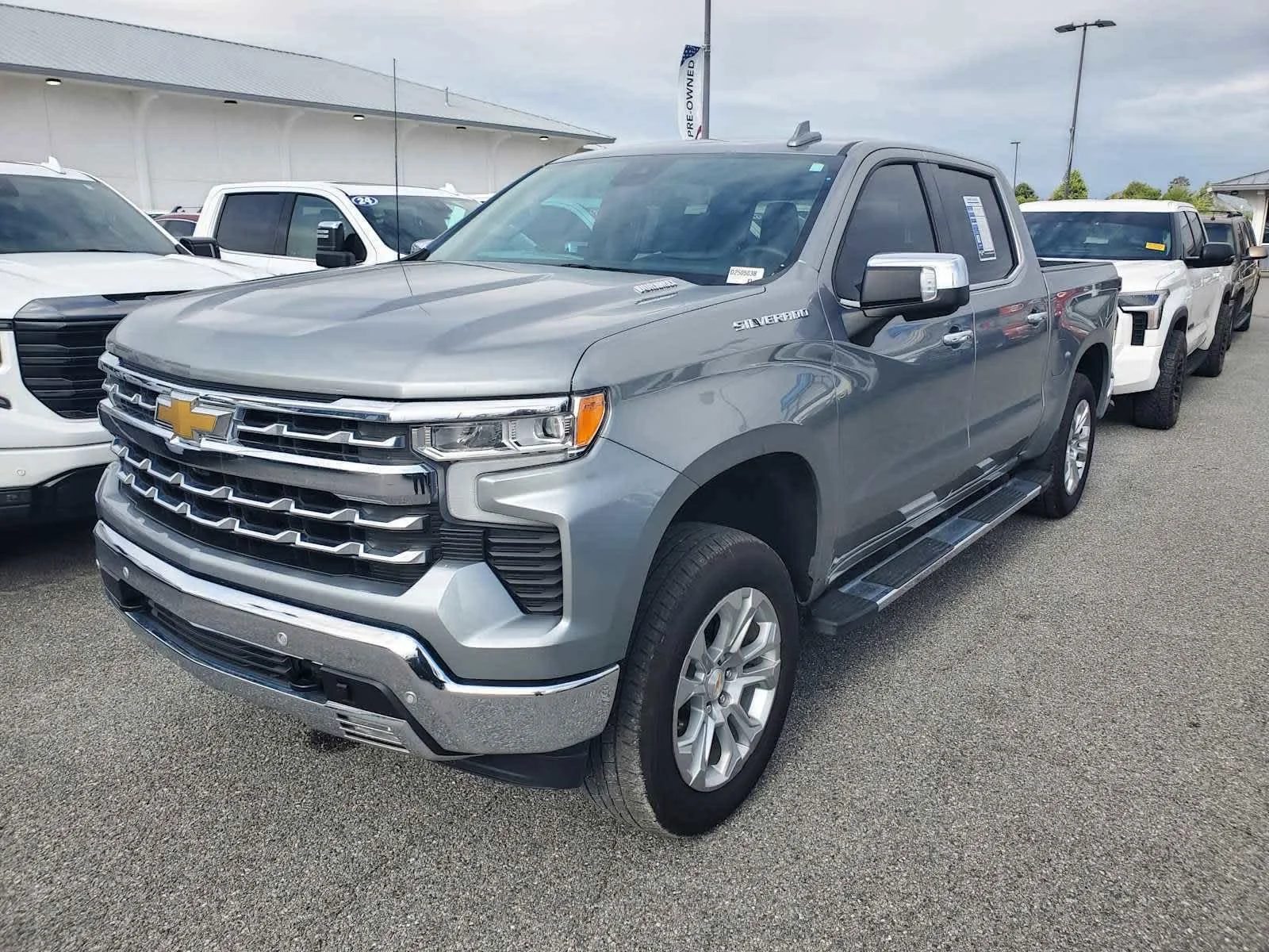 Used 2025 Sterling Gray Metallic Chevrolet LTZ image 1