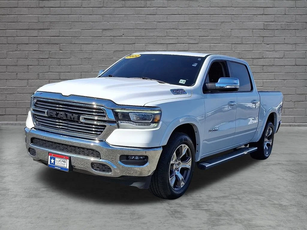 Used 2022 Bright White Clearcoat Ram Laramie image 5