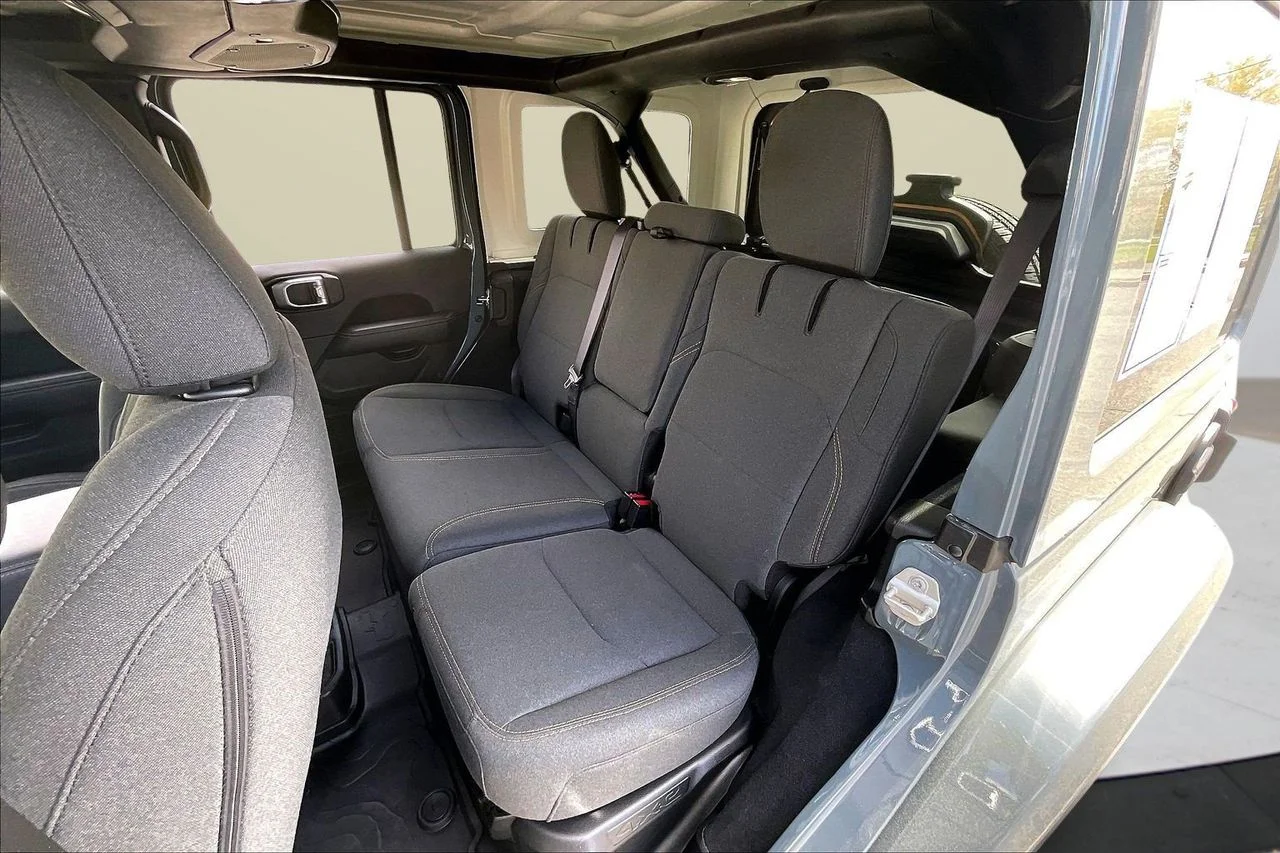 Certified Used 2024 Gray Jeep Sahara 4xe image 22