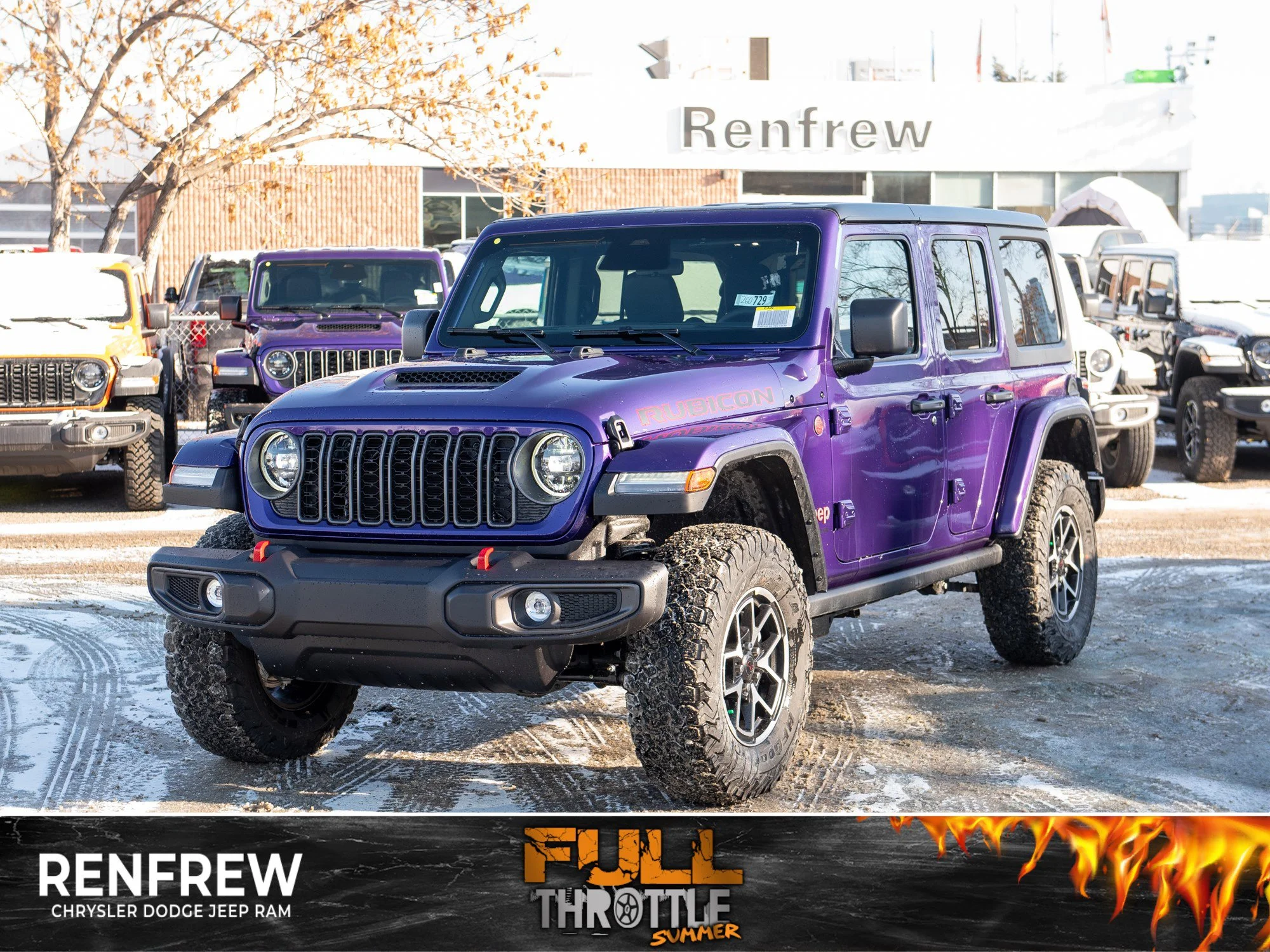 New 2026 reign Jeep Rubicon* 4 Door 4x4, Nappa Leather, Safety Group, Front/Rear Lockers image 1