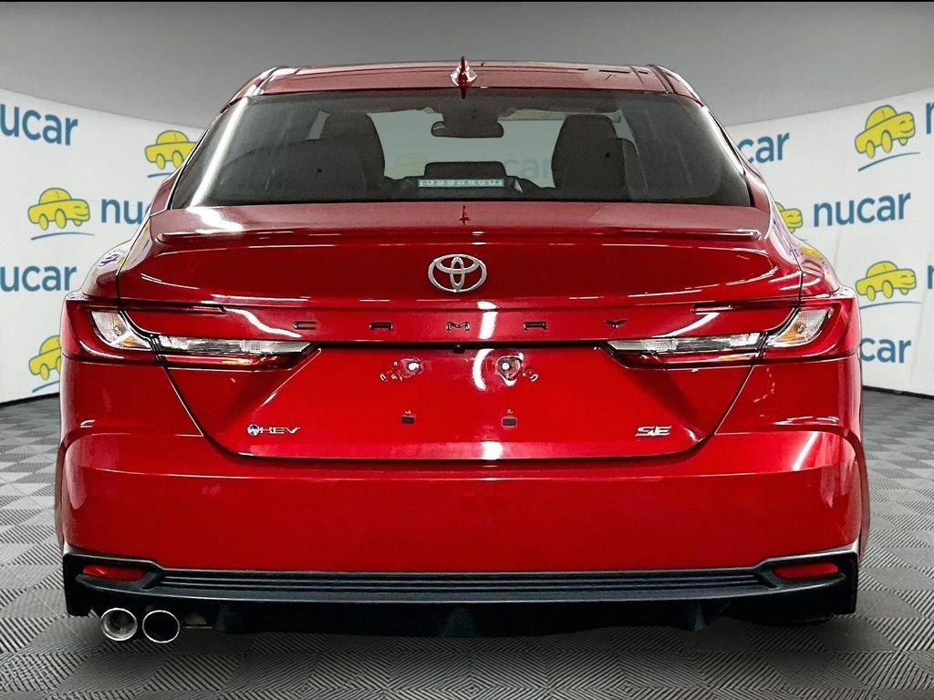 Used 2025 Red Toyota SE image 5