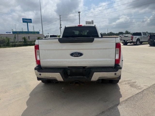 Used 2017 White Ford XLT Crew Cab Long Bed DRW 4WD image 4