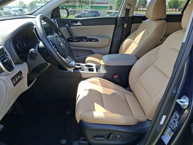 Used 2020 Blue Kia EX image 13