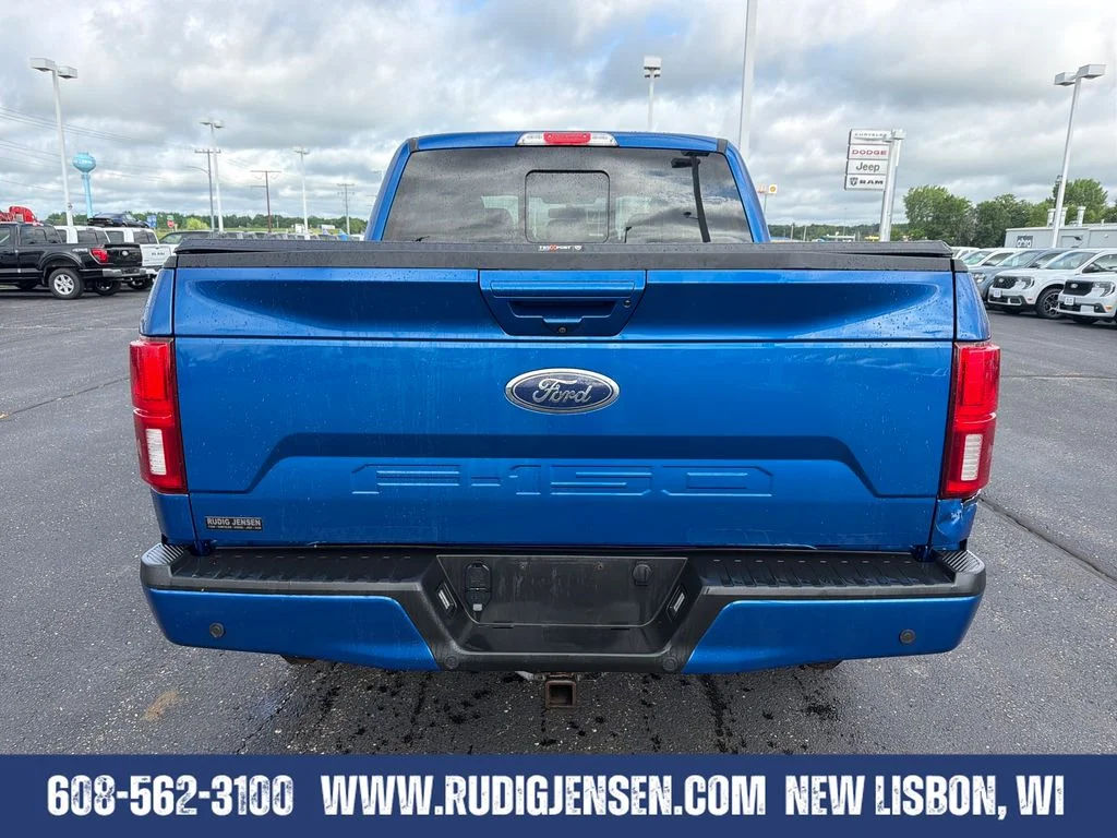 Used 2018 Lightning Blue Ford Lariat image 5