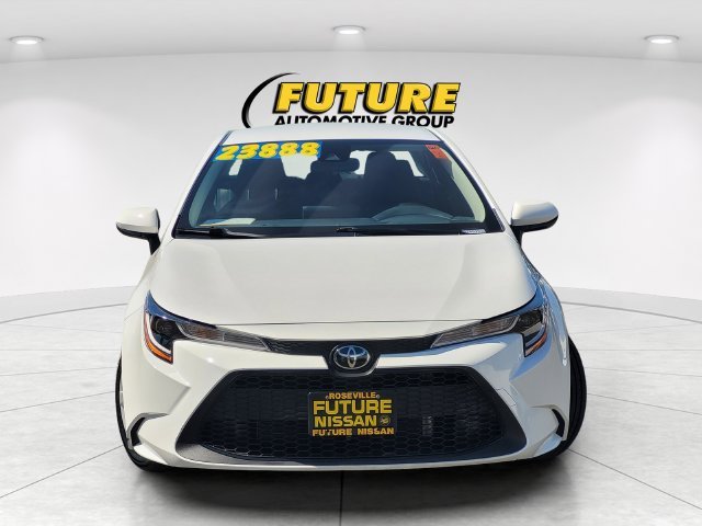 Used 2022 White Toyota LE image 2