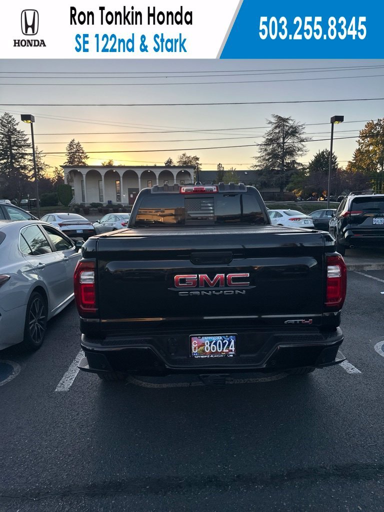 Used 2024 Onyx Black GMC AT4 image 4