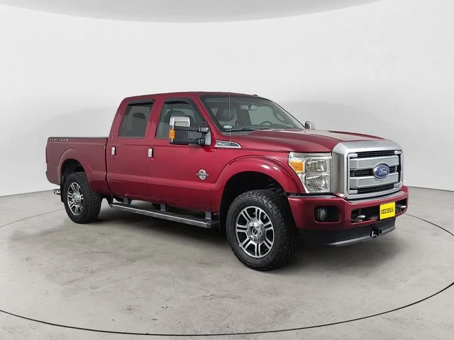 Used 2014 Ruby Red Metallic Ford Platinum image 3