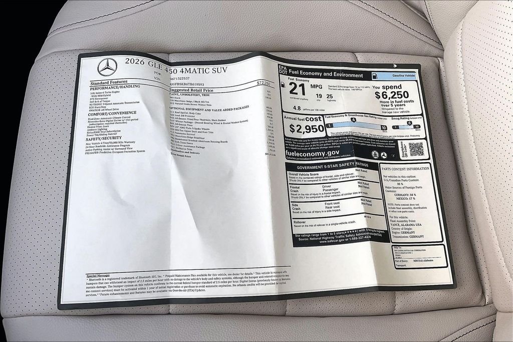 2026 Mercedes-Benz GLE GLE450 - Photo 22