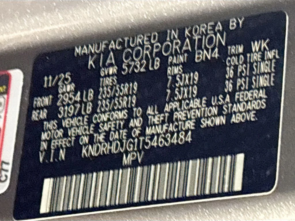 New 2026 Volcanic Sand Kia EX image 25