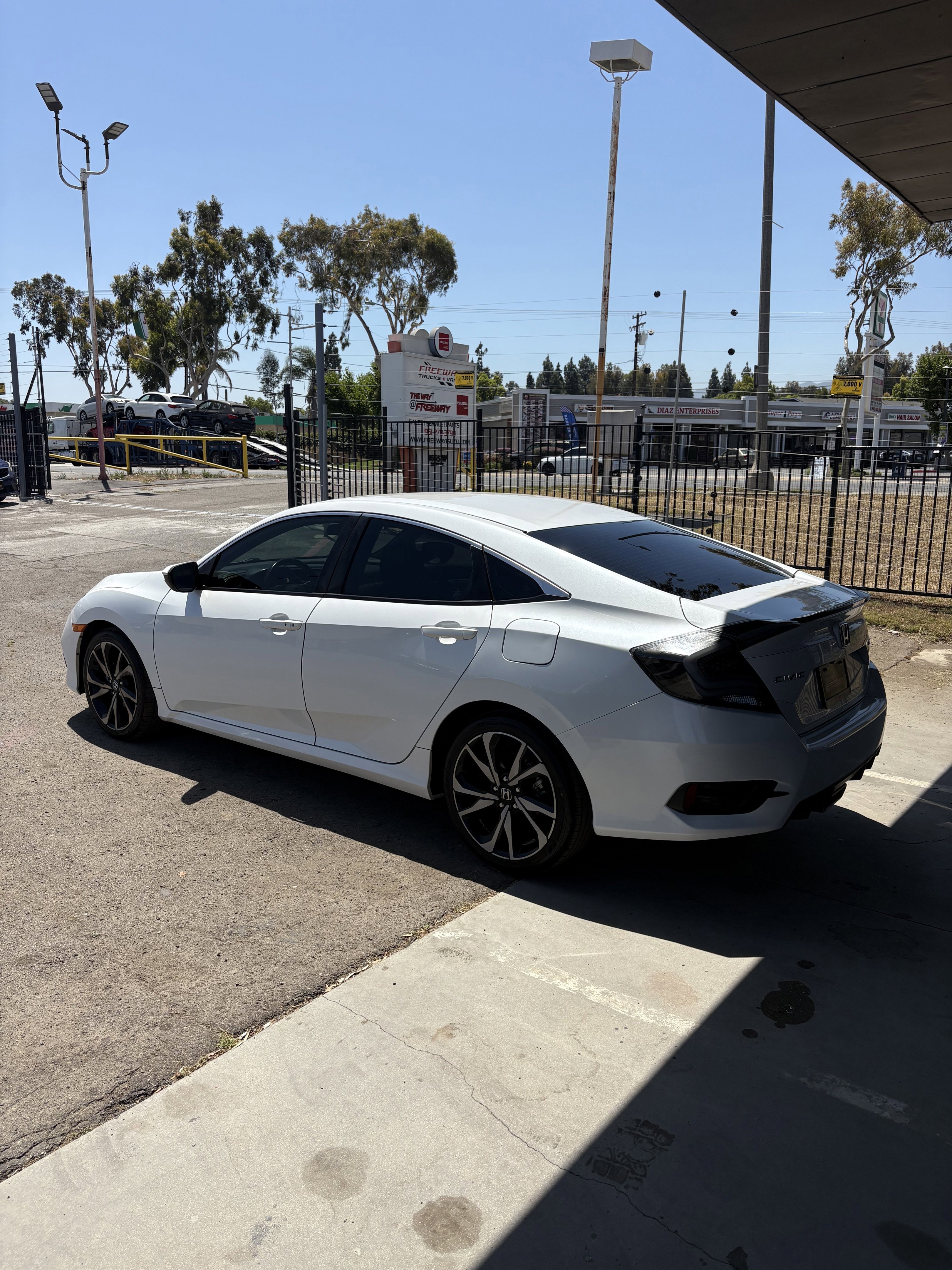 Used 2021 White Honda Sport image 7