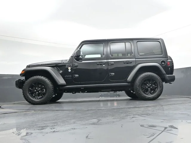 Used 2022 Black Clearcoat Jeep Unlimited Willys image 36