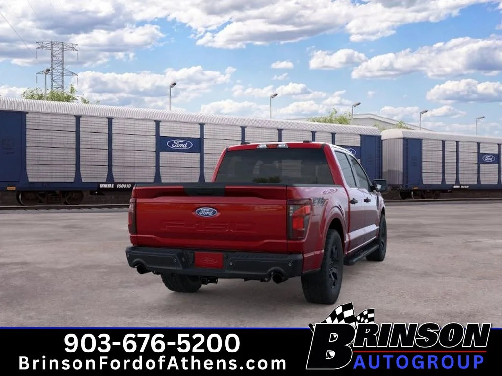 New 2026 Ruby Red Metallic Tinted Clearcoat Ford STX image 8