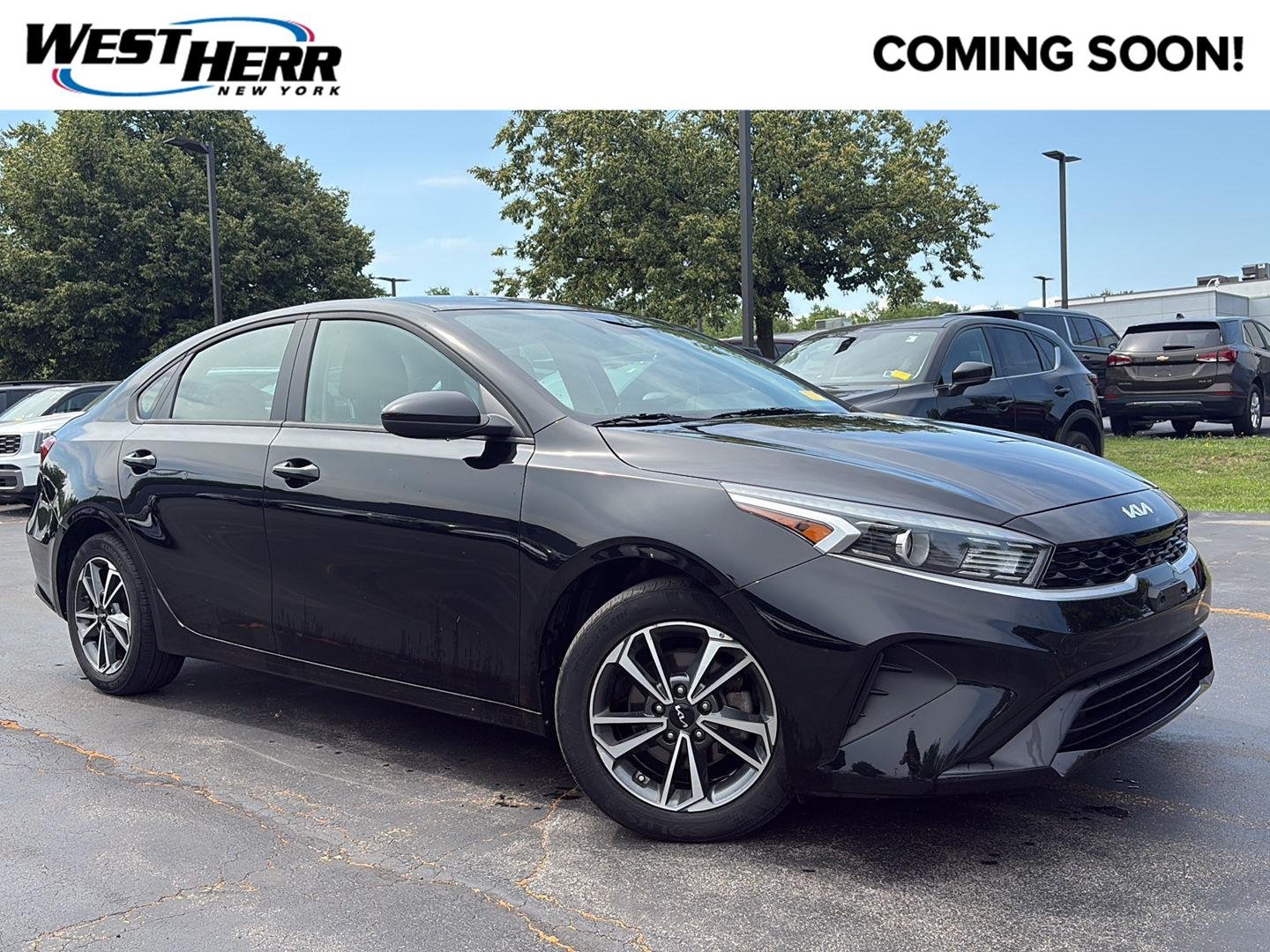 Used 2023 Aurora Black Pearl Kia LXS image 1