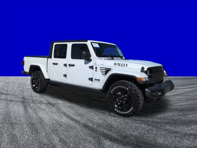 Certified Used 2023 Bright White Clearcoat Jeep Willys image 2
