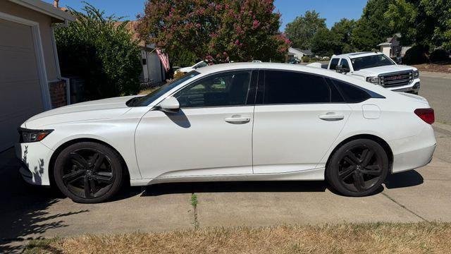 Used 2019 Platinum White Pearl Honda Sport 1.5T image 1