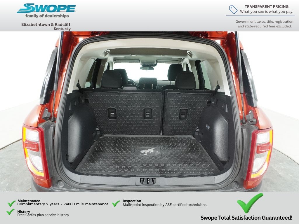 Used 2023 Hot Pepper Red Tinted Clearcoat Ford Big Bend image 24