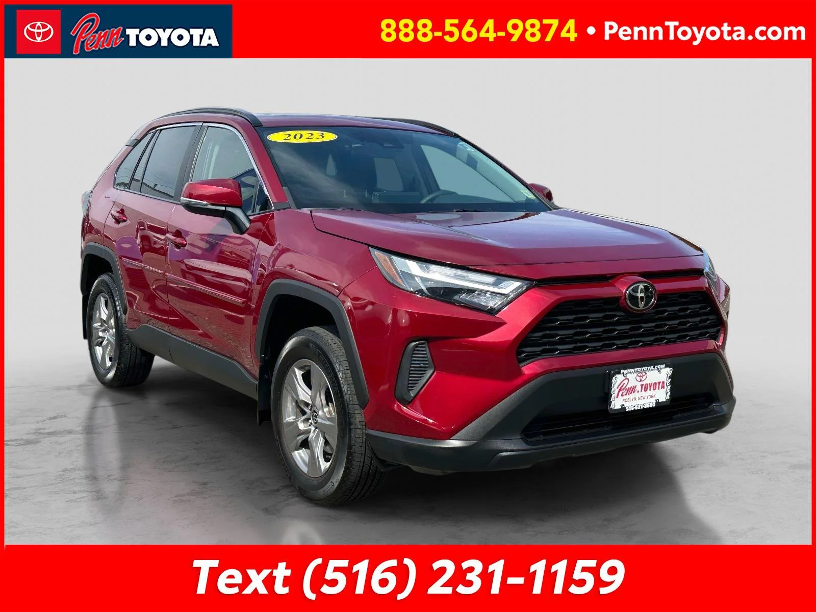 Used 2023 RUBY FLARE PEARL Toyota XLE image 1