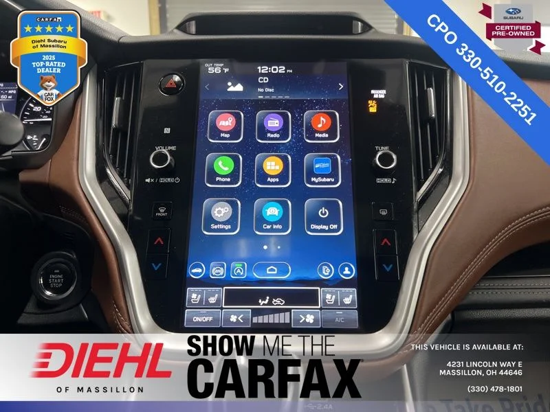 Used 2025 Black Subaru Touring image 34