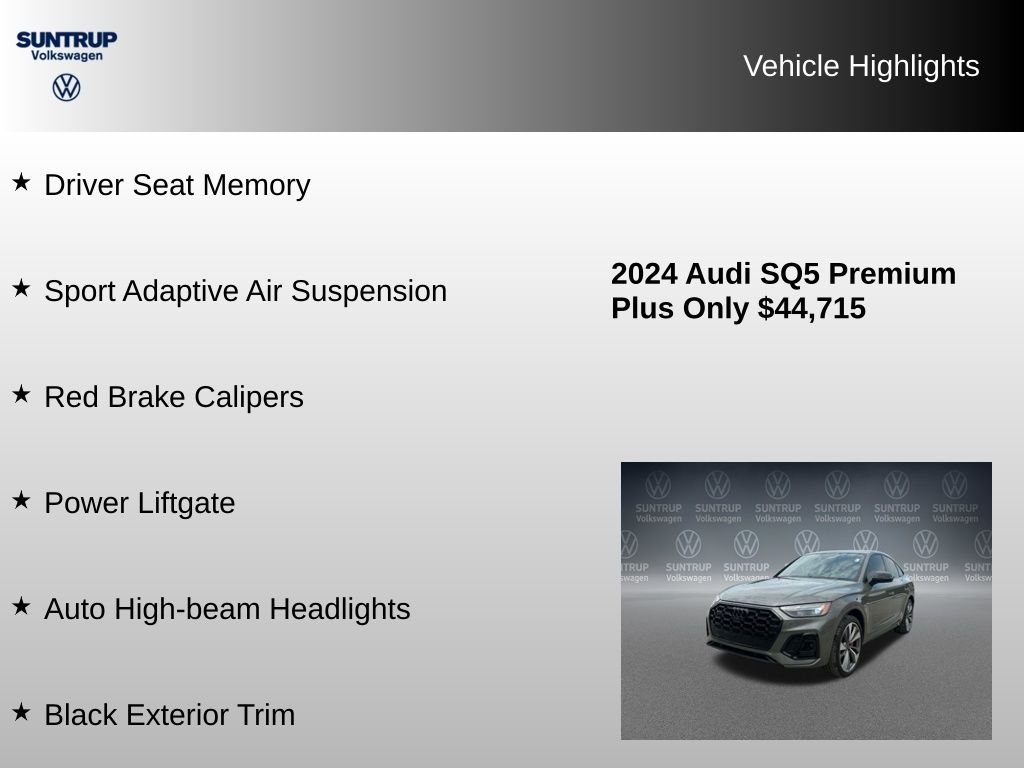 Used 2024 Gray Audi Premium Plus image 23