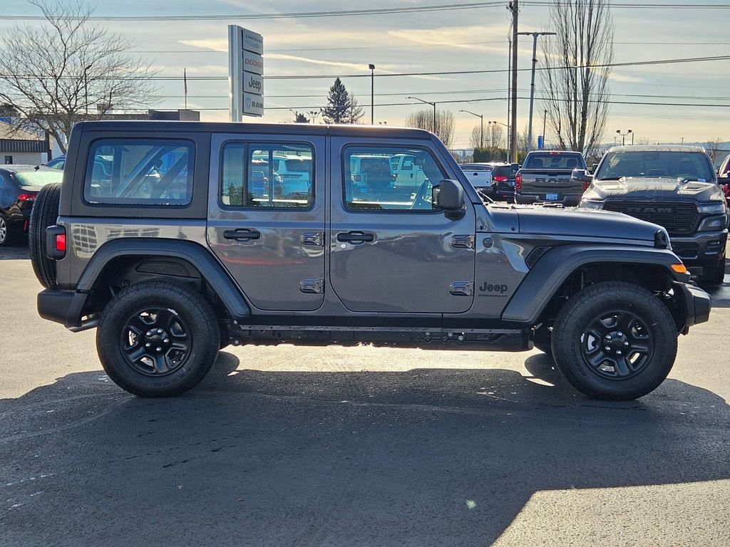 New 2026 Granite Crystal Metallic Clear-Coat Exterior Paint Jeep Sport image 7