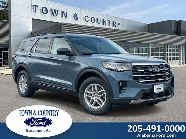 New 2026 Vapor Blue Metallic Ford Active image 1