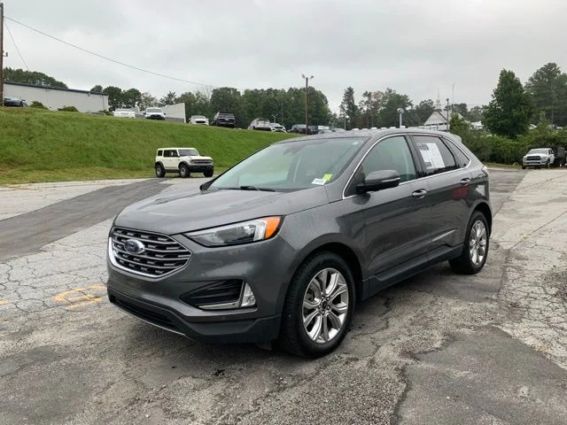 Used 2024 Gray Ford Titanium image 4