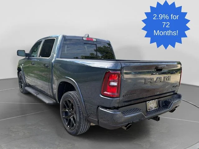 New 2026 Forged Blue Metallic Exterior Paint RAM Laramie image 8