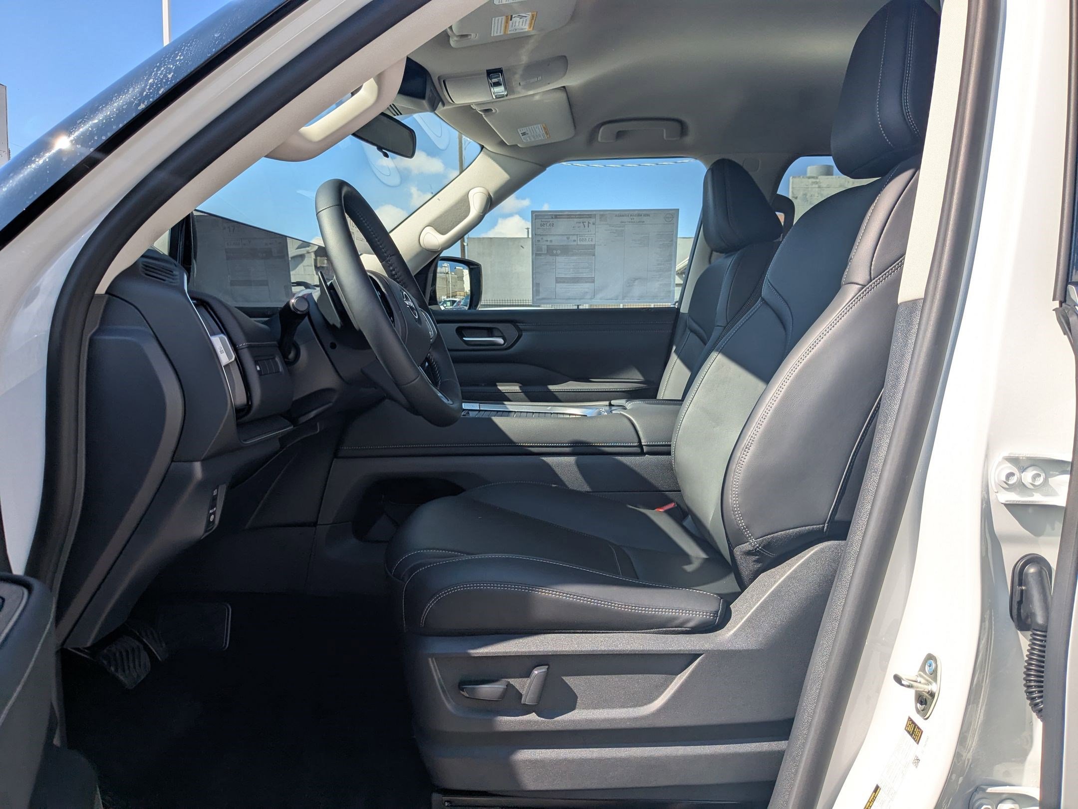 New 2026 Aspen White Tricoat Nissan SV image 15